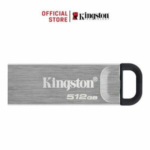 Kingston DataTraveler Kyson/512GB/USB 3.2/USB-A/Stříbrná vyobraziť