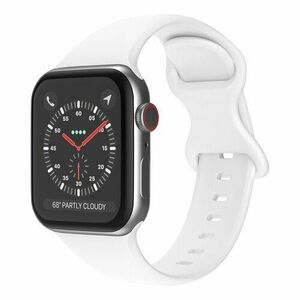mobilNET silikónový remienok na Apple Watch, 38-41mm (S), biely vyobraziť