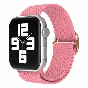 mobilNET nylonový remienok na Apple Watch, 38-41mm (S), ružový vyobraziť