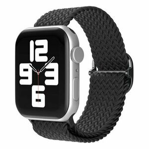 mobilNET nylonový remienok na Apple Watch, 38-41mm (S), čierny vyobraziť
