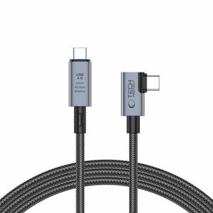 Tech-Protect Ultraboost Max L kábel USB 4.0 8K / USB-C 240W 1.5m, šedý vyobraziť