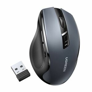 Ugreen MU006 USB bezdrôtová myš, čierna (90545) vyobraziť