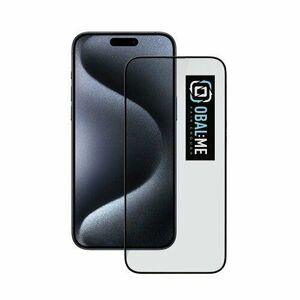 OBAL: ME 5D Tvrzené Sklo pro Apple iPhone 15 Pro Black vyobraziť