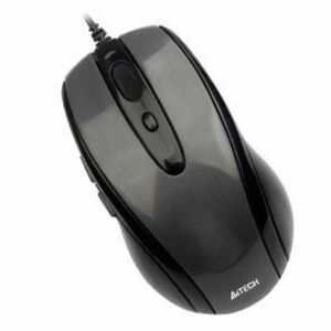 A4tech N-708X V-Track optická myš, 1600DPI, USB, čierna vyobraziť