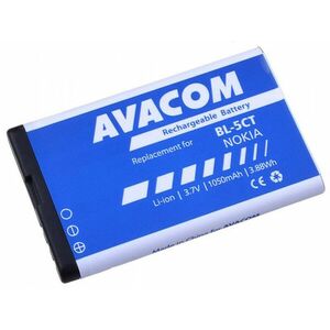 AVACOM batéria do mobilu Nokia 6303, 6730, C5, Li-Ion 3, 7V 1050mAh (náhrada BL-5CT) vyobraziť