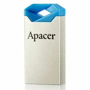 Apacer USB flash disk, USB 2.0, 32GB, AH111, modrý, AP32GAH111U-1, USB A vyobraziť