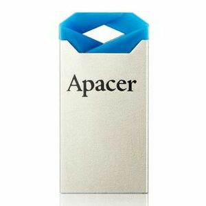 Apacer USB flash disk, USB 2.0, 64GB, AH111, modrý, AP64GAH111U-1, USB A, s poutkom vyobraziť