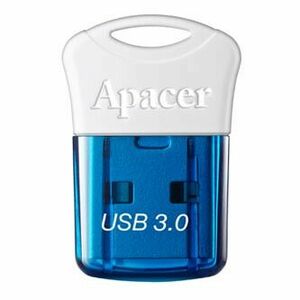 Apacer USB flash disk, USB 3.0, 32GB, AH157, modrý, AP32GAH157U-1, USB A, s krytkou vyobraziť