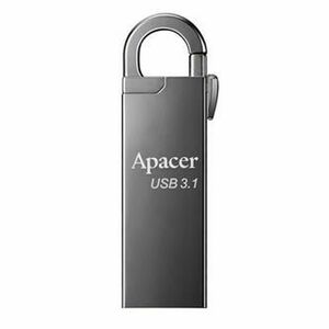Apacer USB flash disk, USB 3.0, 32GB, AH15A, strieborný, AP32GAH15AA-1, USB A, s karabínkou vyobraziť