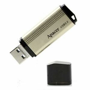 Apacer USB flash disk, USB 3.0, 32GB, AH353, zlatý, AP32GAH353C-1, USB A, s krytkou vyobraziť