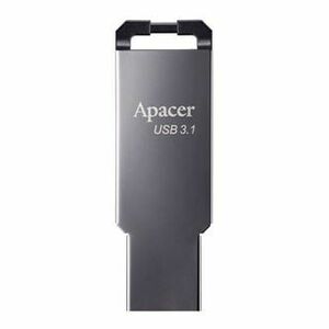 Apacer USB flash disk, USB 3.0, 32GB, AH360, strieborný, AP32GAH360A-1, s poutkom vyobraziť