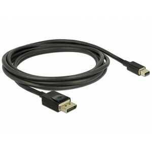 Delock Kábel Mini DisplayPort na DisplayPort 8K 60 Hz 2 m DP 8K certifikovaný vyobraziť