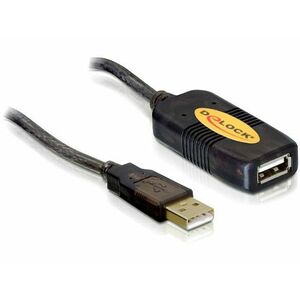 Delock USB 2.0 kábel, predlžujúci AA samec/samica 10m, aktívny vyobraziť