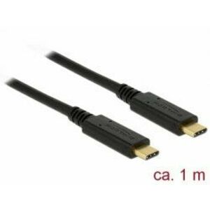 Delock USB 3.1 Gen 2 (10 Gbps) kábel Type-C na Type-C 1 m 3 A E-Marker vyobraziť