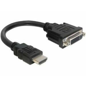 Delock Adaptér DVI 24+1 pin samec > HDMI samica vyobraziť
