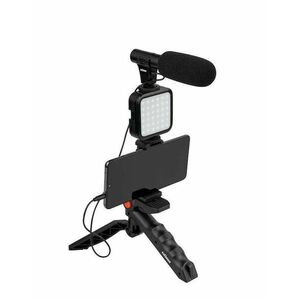 Doerr Vlogging Kit VL-5 Microphone videosvetlo pre SmartPhone vyobraziť