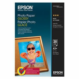 Epson Photo Paper Glossy, C13S042535, fotopapier, lesklý, biely, A3+, 200 g/m2, pre inkoustové tlačiarne vyobraziť