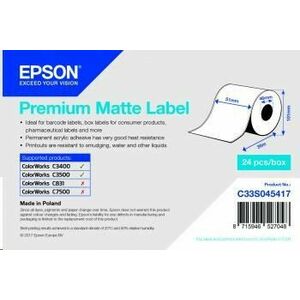 Epson label roll, normal papier, 51mm vyobraziť