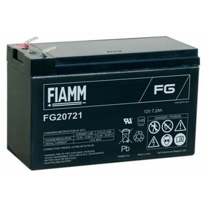 Fiamm olovená batéria FG20721 12V/7, 2Ah Faston F1 4, 8mm vyobraziť