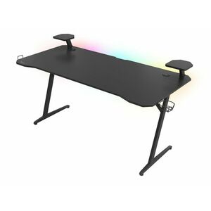 Genesis Holm 510 RGB - herný stôl s RGB podsvietením, 160x75cm, 3xUSB 3.0, bezdrôtová nabíjačka vyobraziť