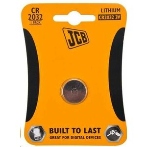 JCB gombíková lítiová batéria CR2032, blister 1 ks vyobraziť
