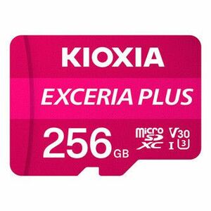 Kioxia Pamäťová karta Exceria Plus (M303), 256 GB, microSDXC, LMPL1M256GG2, UHS-I U3 (Class 10) vyobraziť