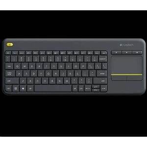 Logitech Wireless Keyboard Touch Plus K400 Plus, čierna, US vyobraziť