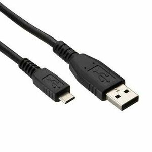 Logo USB kábel (2.0), USB A samec - microUSB samec, 1m, blister, DOPRODEJ vyobraziť