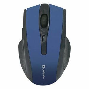 Myš bezdrôtová, Defender Accura MM-665, černo-modrá, optická, 1600DPI vyobraziť