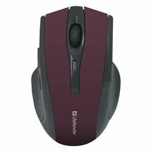 Myš bezdrôtová, Defender Accura MM-665, černo-červená, optická, 1600DPI vyobraziť