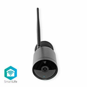 Nedis WIFICO40CBK - SmartLife Vonkajšia Kamera | Wi-Fi | Full HD 1080p | IP65 | Cloud / Micro SD | 12 V DC | Nočné videnie | Android vyobraziť