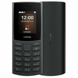 Nokia 105 Dual SIM, 4G, čierna (2023) vyobraziť