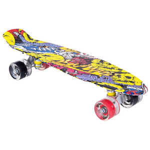 Pennyboard ENERO STREET-ART, 56 cm s LED kolieskami vyobraziť