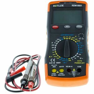 RDM 8001 Digitálny multimeter RETLUX vyobraziť