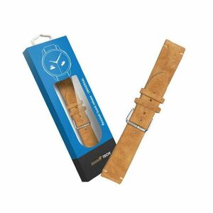 RhinoTech univerzálny remienok Genuine Suede Leather Quick Release 22mm hnedý vyobraziť