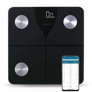 Salente SlimFit, osobná diagnostická fitness váha, Bluetooth, čierna vyobraziť