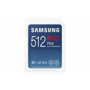 Samsung SDXC PRE PLUS/SDXC/512GB/180MBps/UHS-I U3, V30 vyobraziť