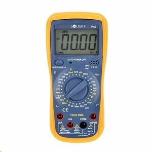 Solight profesionálny multimeter, true RMS vyobraziť