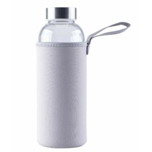 Steuber Fľaša sklenená s obalom 500 ml, šedá vyobraziť