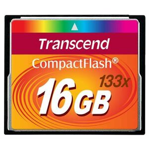 TRANSCEND Compact Flash 16GB (133x) vyobraziť