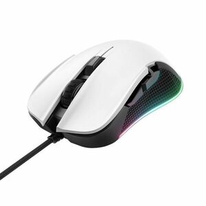 TRUST herná myš GXT 922W YBAR Eco Gaming Mouse, optická, USB, biela vyobraziť