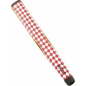 Jucad Coloured Standard Red/White/Black Check Pattern Grip vyobraziť