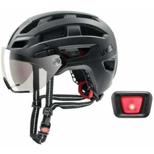 UVEX Finale Visor Black Matt 52-57 Led SET Black Matt 52-57 Prilba na bicykel vyobraziť