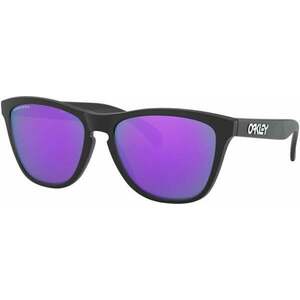 Oakley Frogskins 9013H655 Matte Black/Prizm Violet Lifestyle okuliare vyobraziť