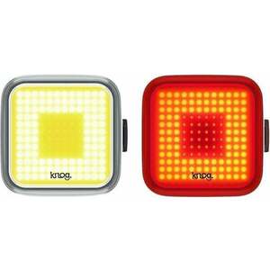 Knog Blinder Square Black Front 200 lm / Rear 100 lm Square Cyklistické svetlo vyobraziť