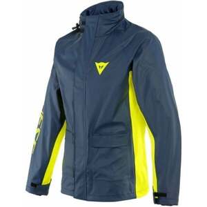 Dainese Storm 2 Jacket Black Iris/Fluo Yellow M Moto bunda do dažďa vyobraziť