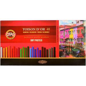 KOH-I-NOOR Toisor D'or Soft Pastels Sada suchých pastelov 48 ks vyobraziť