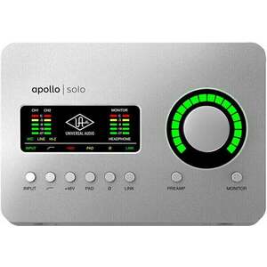 Universal Audio Apollo Solo Heritage Edition Thunderbolt zvuková karta vyobraziť