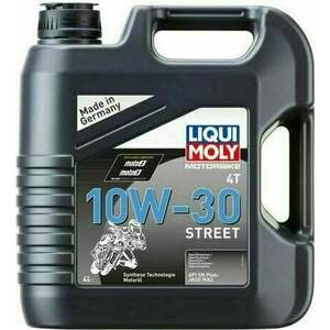 Liqui Moly 1688 Motorbike 4T 10W-30 Street 4L Motorový olej vyobraziť