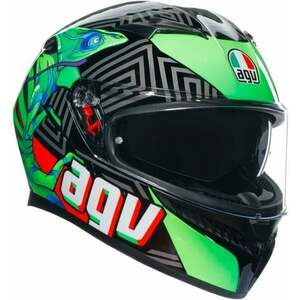 AGV K3 Kamaleon Black/Red/Green S Prilba vyobraziť